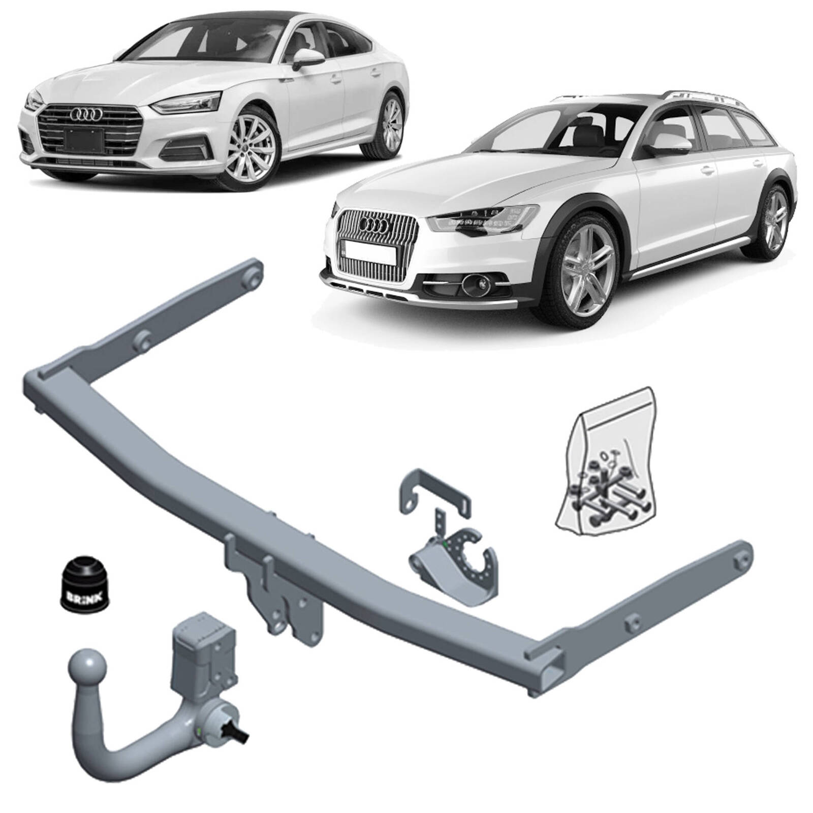 Audi a4 allroad shop trailer hitch