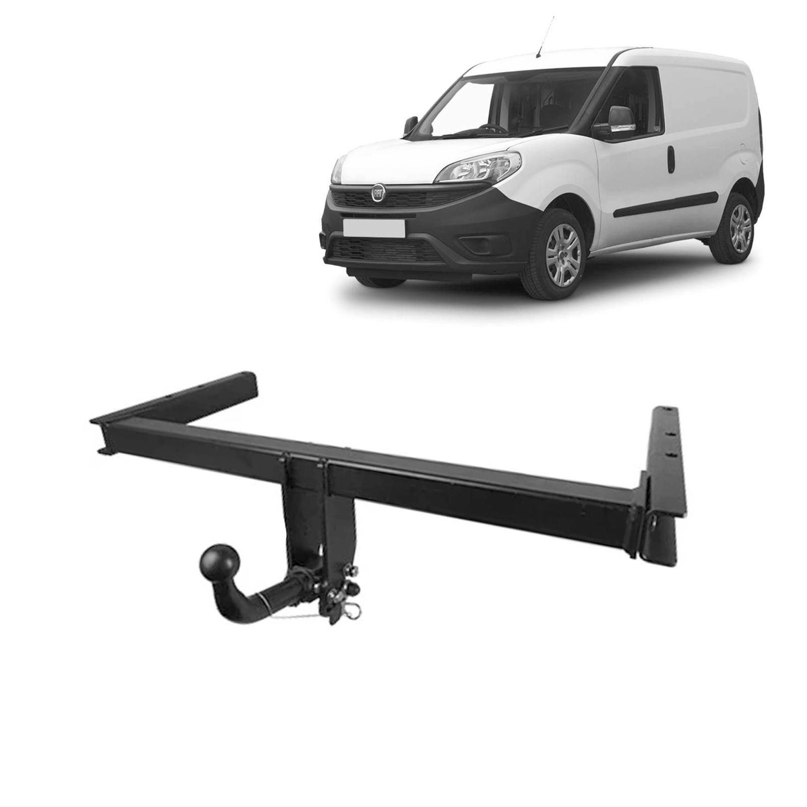 TAG Towbars European Style Tongue to suit Fiat Doblo (12/2014 on)