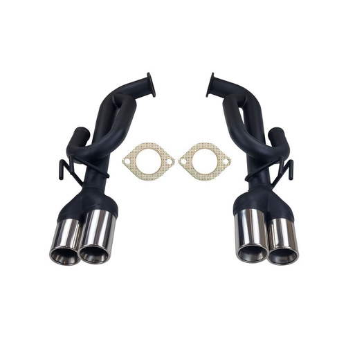 J pipe for Holden Commodore VE Sedan & Wagon V6 V8 2.5 Inch J Pipe Rears (Pair) - 80mm Tips