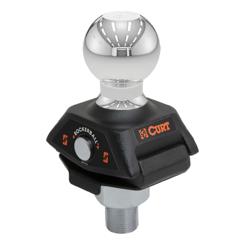 CURT RockerBall - ShockDrop 50mm Tow Ball - Towing Caravan 