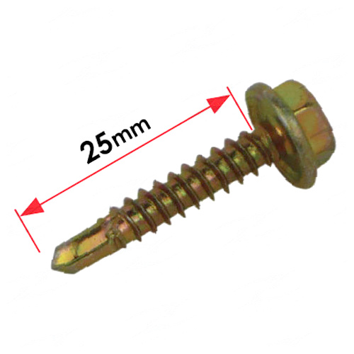 Self Drilling Metal Hex 10-16 x 25mm
