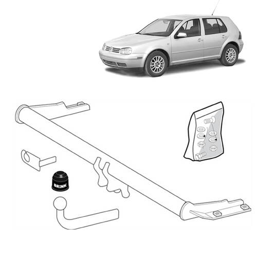 BRINK Towbar to suit VW Golf (0 07/1993-05/1998