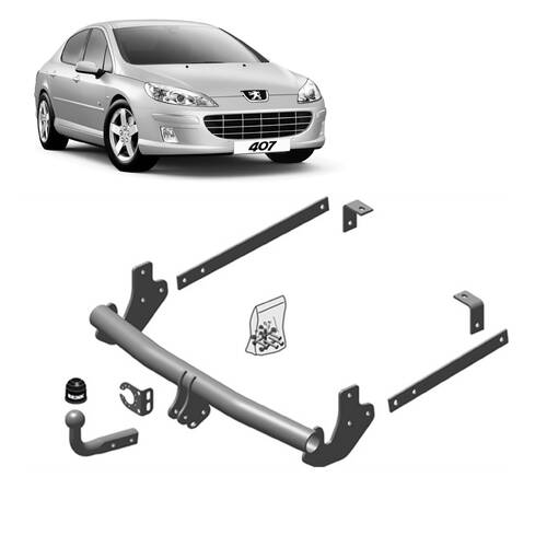 BRINK Towbar Peugeot,Fiat,Citreon 08/08-on Swan Neck Fixed 2000/122