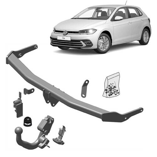 BRINK Towbar VW Polo AW1 BZ1 not GTi BMA-Diagonally Detach 1200/50