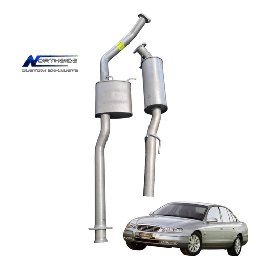 Pex 2.5" Cat Back Exhaust for Holden Wh Wk Statesman 3.8 ecotec v6 6/99 - 1/04