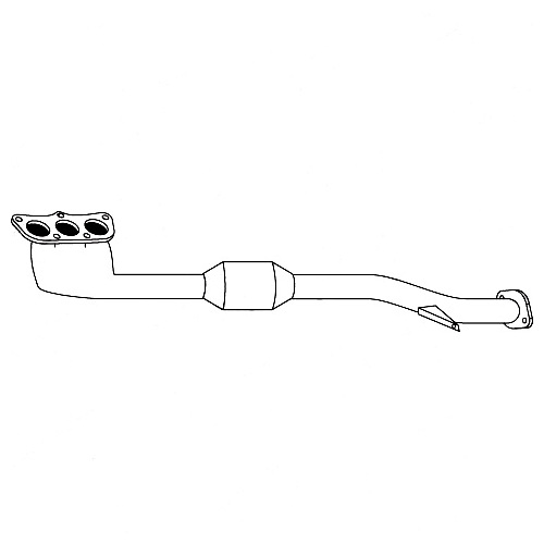 Redback Manifold Catalytic Converter for Subaru Liberty (08/2004 - 08/2009)