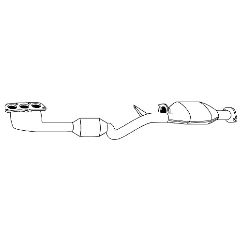 Redback Manifold Catalytic Converter for Subaru Liberty (08/2004 - 08/2009)