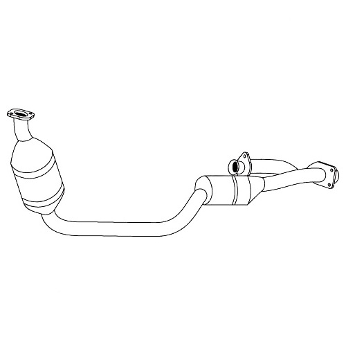 Redback Enviro Catconverters Underfloor for MERCEDES-BENZ C-CLASS (11/2000 - 02/2007)