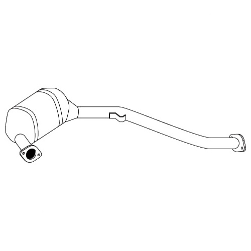 Redback Underfloor Catalytic Converter for Subaru Forester (07/2002 - 06/2005)