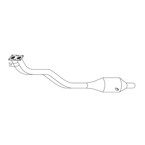 Redback Underfloor Catalytic Converter for Audi A3 (05/1997 - 07/2004)