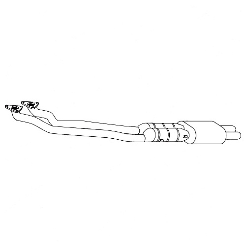 Redback Enviro Catconverters Underfloor for BMW 5 (01/1996 - 01/2000)