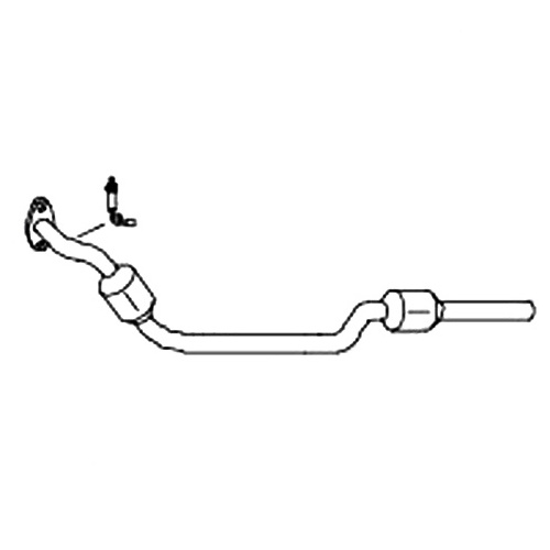 Redback Enviro Catconverters Underfloor for MERCEDES-BENZ M-CLASS (09/1999 - 10/2001)