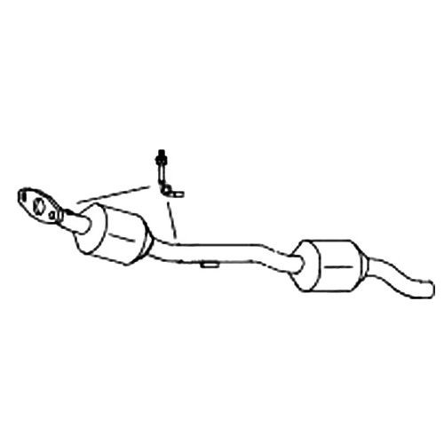 Redback Enviro Catconverters Underfloor for MERCEDES-BENZ M-CLASS (09/1999 - 10/2001)