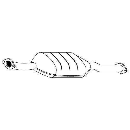 Redback Underfloor Catalytic Converter for Suzuki Liana (10/2001 - 02/2004)