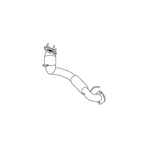 Redback Manifold Catalytic Converter for Ford Transit (09/2006 - 12/2014)