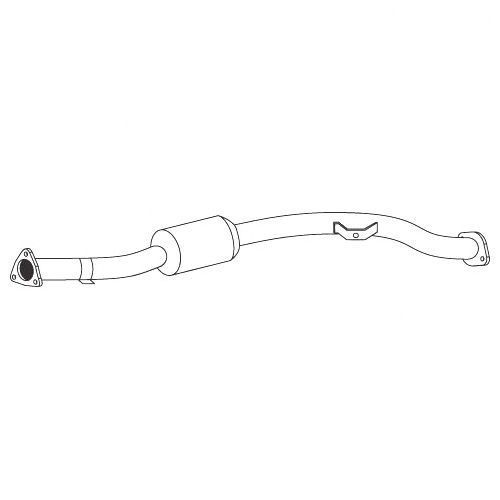 Redback Underfloor Catalytic Converter for Subaru Forester (06/2005 - 12/2008)