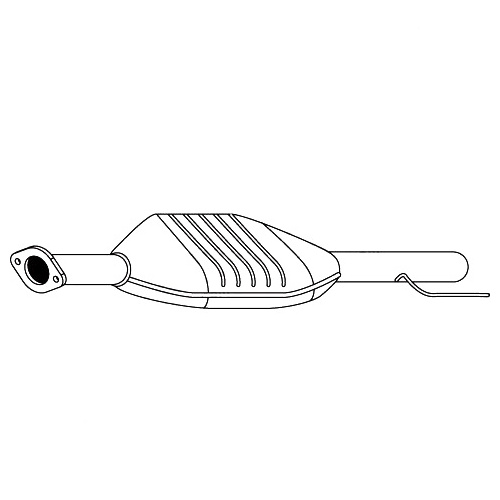 Redback Underfloor Catalytic Converter for Ford Escape (03/2001 - 03/2004)