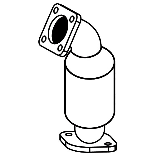 Redback Manifold Catalytic Converter for Holden Colorado (03/2008 - 06/2012)