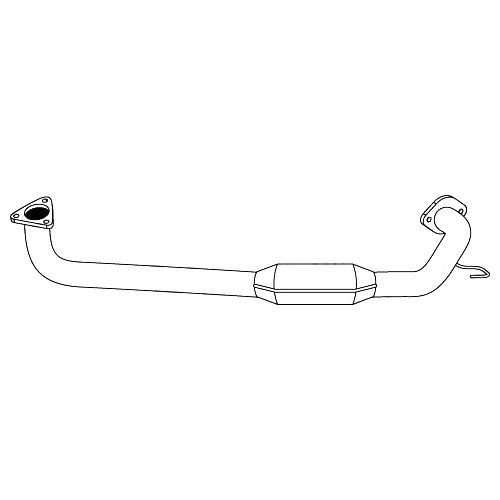 Redback Underfloor Catalytic Converter for Holden Rodeo (02/2003 - 12/2005)