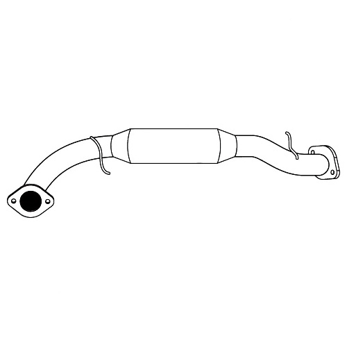 Redback Manifold Catalytic Converter for Ford Ranger (11/2006 - 03/2009)