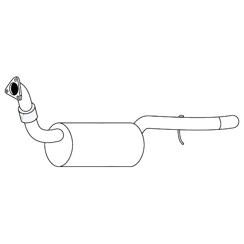 Redback Underfloor Catalytic Converter for Land Rover Discovery 3 (07/2004 - 09/2009), Discovery (07/2004 - 09/2009)