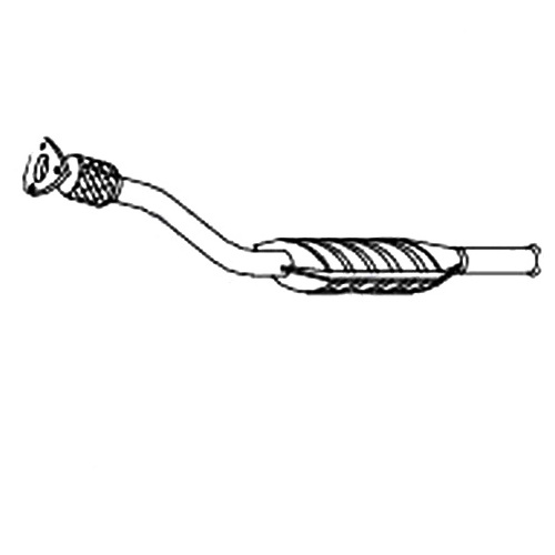 Redback Underfloor Catalytic Converter for Renault ScÃ©nic (05/2001 - 01/2005)