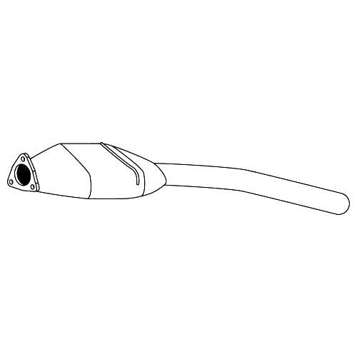 Redback Underfloor Catalytic Converter for Volvo 740 (08/1985 - 10/1998), 940 (08/1985 - 10/1998)