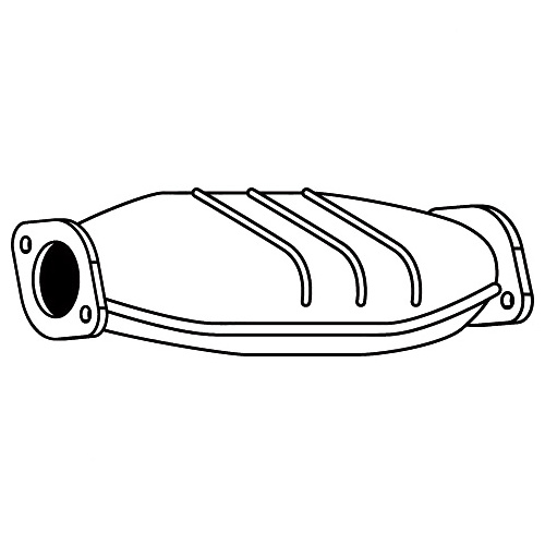 Redback Underfloor Catalytic Converter for Mitsubishi Pajero (05/1991 - 07/1997)