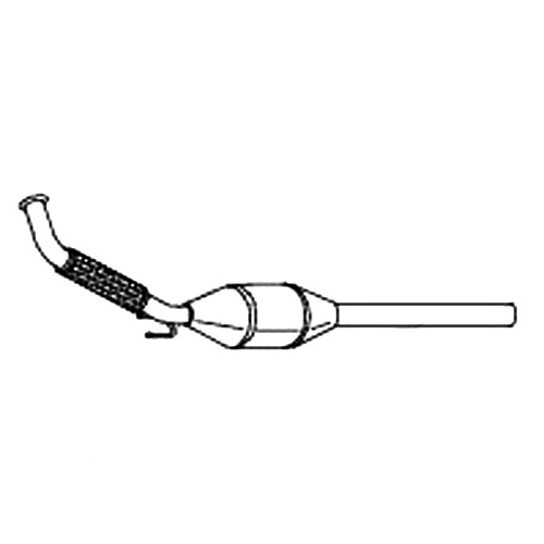 Redback Enviro Catconverters Underfloor for Volkswagen Transporter, Multivan, Transporter / Caravelle (2004 - 2010)