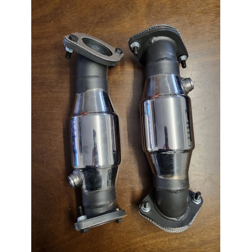 2.5" high flow 100 cell Catalytic Converters to suit Pacemaker PH5080 VE V6 Headers
