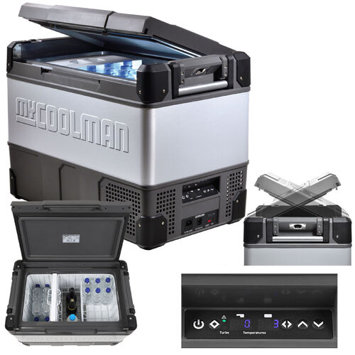 myCOOLMAN Portable Fridge 69ltr Dual Zone - THE TRAVELER