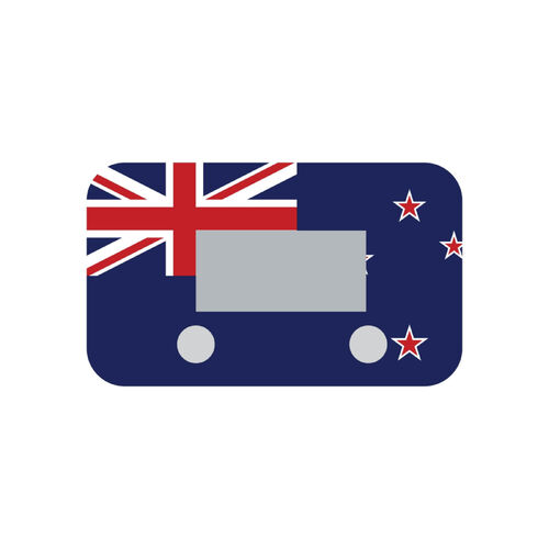 EVC Colour Face NZ Flag (STICKER)