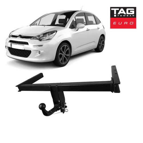 TAG Towbars European Style Tongue to suit Citroen C3 (11/2010 - 07/2017)
