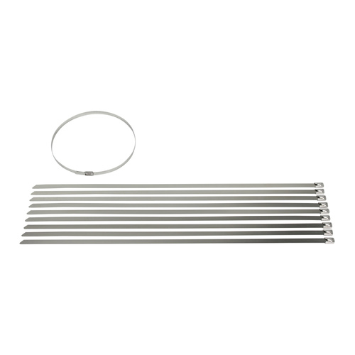 Stainless Steel Cable Ties - 10 Pack (450mm x 8mm)