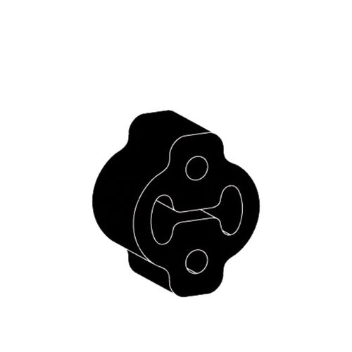 Redback Exhaust Rubber to suit Nissan Skyline (07/1986 - 12/1990), Pintara (06/1986 - 10/1990)