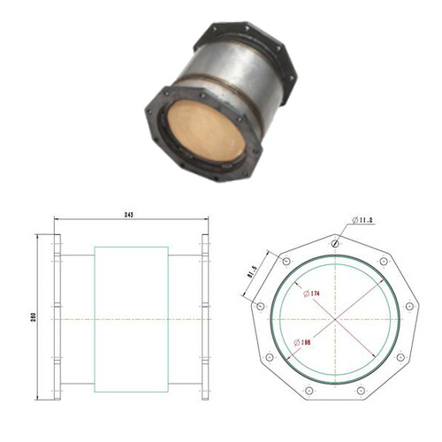Redback Diesel Particulate Filter for Mitsubishi Rosa (06/2008 - on)