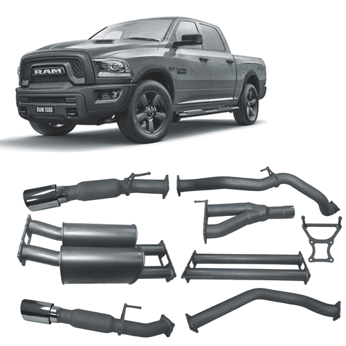 Redback Extreme Duty Exhaust for RAM 1500 DS 5.7L V8 (12/2018 - on)