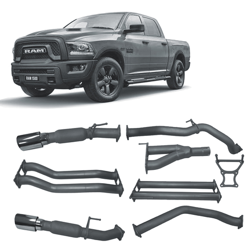 Redback Extreme Duty Exhaust for RAM 1500 DS 5.7L V8 (12/2018 - on) 