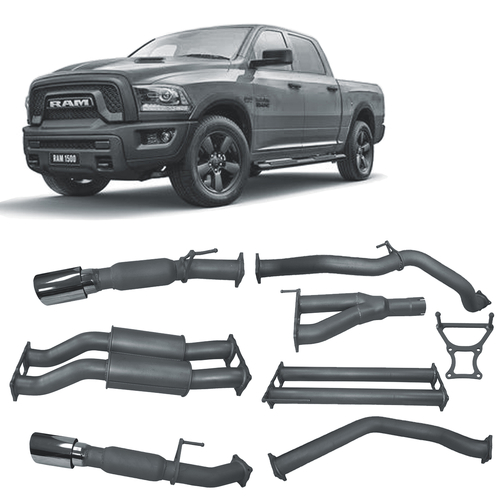 Redback Extreme Duty Exhaust for RAM 1500 DS 5.7L V8 (12/2018 - on) 