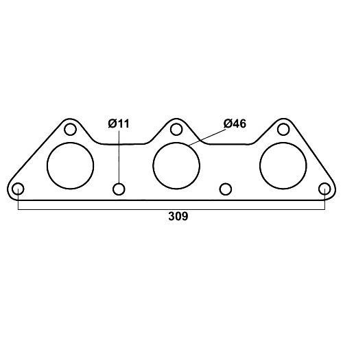 Redback Gasket for various Mitsubishi vehicles