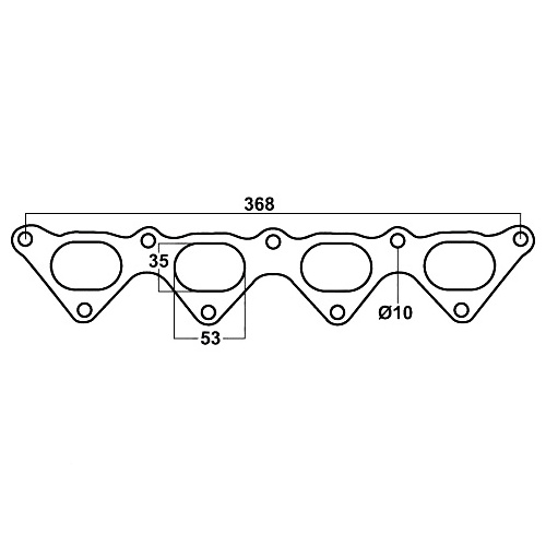 Redback Header Gasket for Mitsubishi Triton (01/2007 - 03/2015)