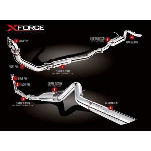 NISSAN NAVARA D22 3.0L TURBO DIESEL (1997-2009) Exhaust