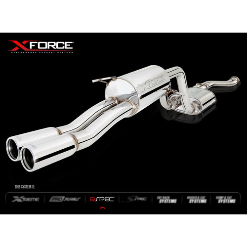 Xforce Exhaust Ford Falcon F6 BA/BF TURBO UTE (2003-2007)