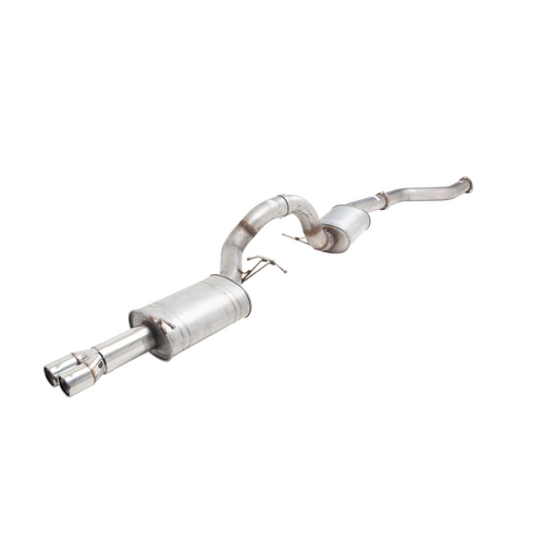 Xforce Exhaust for Ford Fg Falcon Turbo Sedan 409 4 Inch Turbo Back Exhaust with Cat and Muffler