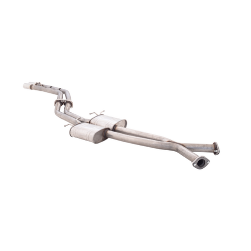 Xforce Exhaust to suit Holden Commodore VT - VZ Sedan with Muffler Delete Rear Twin 2.5" 