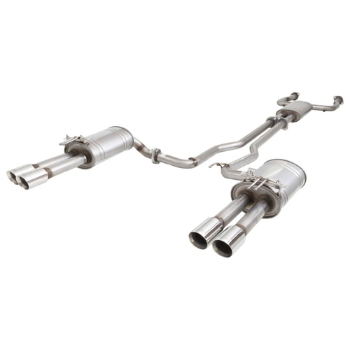 2.25 XForce Exhaust for Holden VE SV6 Ute With Twin 409 Stainless Cat Back With Mufflers 