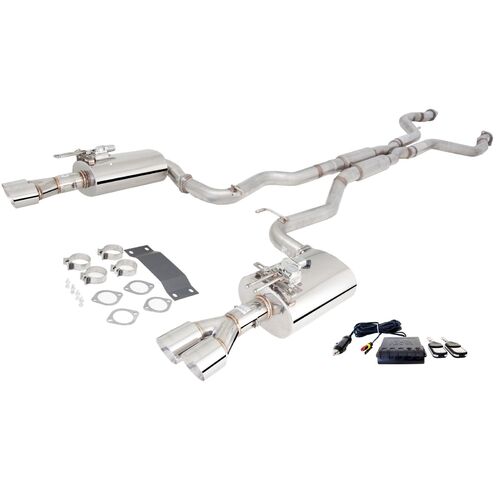 Holden Commodore 2.5" VE VF Ute Catback System with Varex Rear Muffler Adjustable Volume 