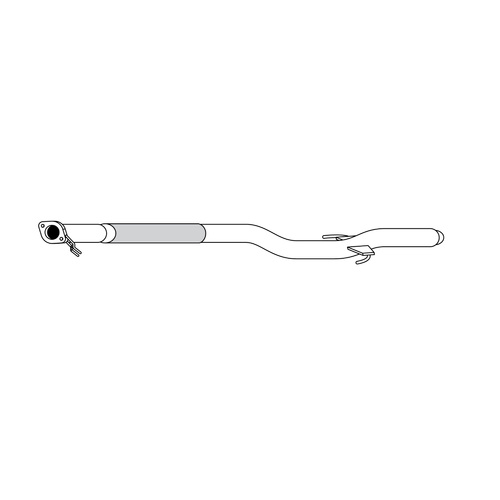 Redback Standard Replacement Exhaust for Hyundai Getz (09/2002 - 10/2005)
