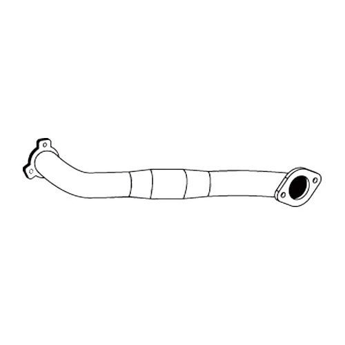 Redback Standard Replacement Exhaust for Nissan Navara (07/2005 - 10/2015), Pathfinder (07/2005 - 10/2015)