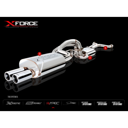 Falcon XR8/Gt BA/BF Cat Back 2